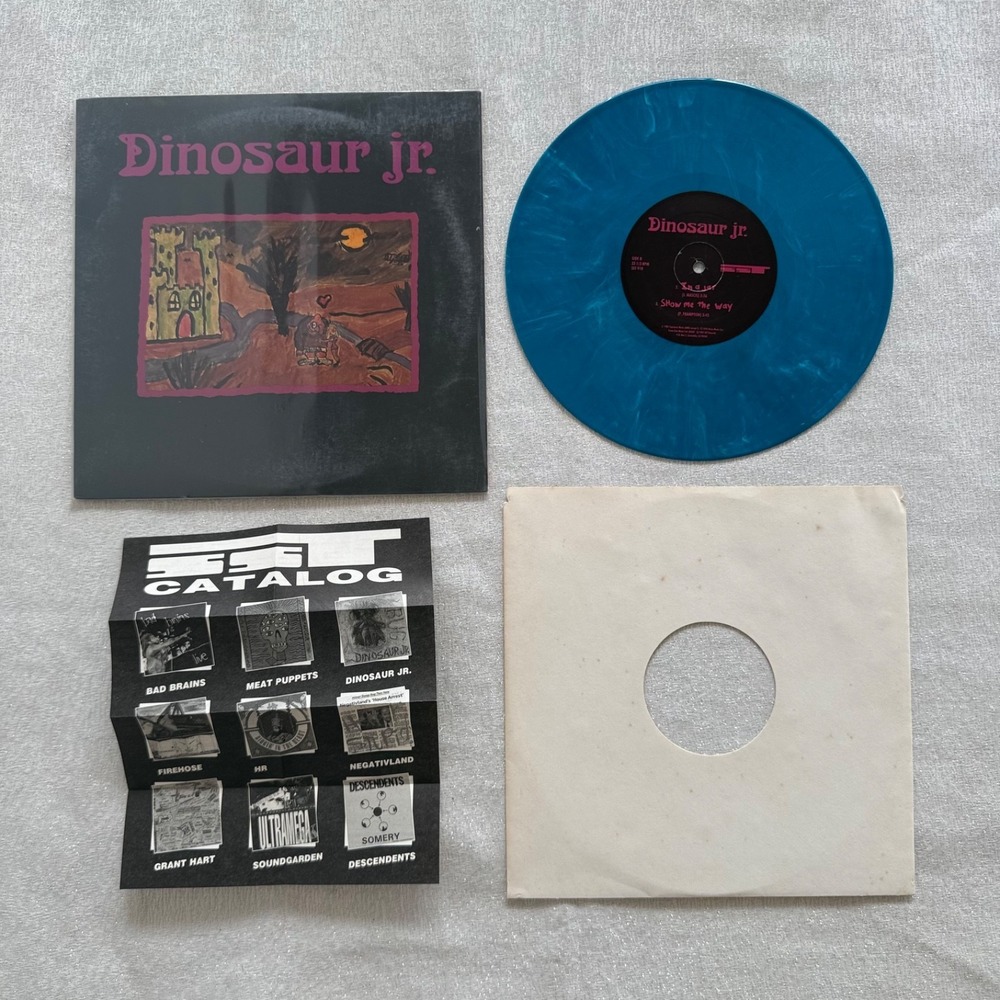 Dinosaur Jr Little Fury Things 10" Blue Marbled Vinyl SST 910 w/ Insert